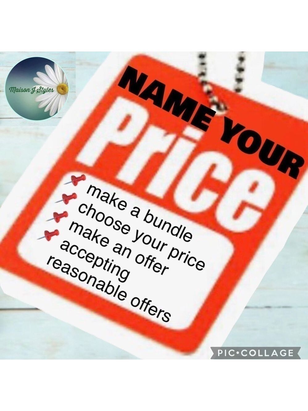 NAME YOUR PRICE sale! Accepting offers! 
⭐️ MENS ⭐️ KIDS ⭐️WOMENS ⭐️HOME